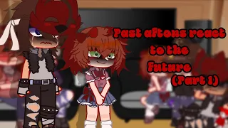 Past aftons react to the future (part 1) #gacha #gachavideo #gachafnaf #gachavideo #gachaaftonfamily