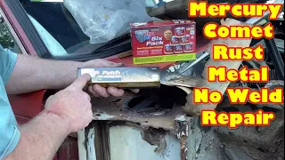 Mercury Comet Cowl vent repair