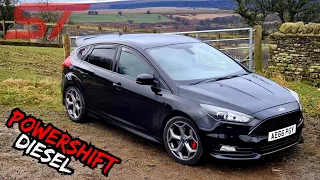 Is The FORD FOCUS ST The ULTIMATE DIESEL Hot Hatch? **RARE POWERSHIFT REVIEW**