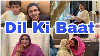 Riza & Rehan are feeling better | Amma ki Dil ki baat | Loved her reaction❤️ | Ramadan Mubarak