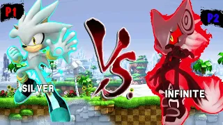 Sonic & Silver Vs Mephiles & Infinite