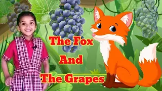 The Fox and the Grapes Story by Pragati (Mini)  | Short Story for Kids