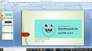 Student Project # 3|| Stopwatch in C++||Asaan Tutorials