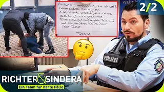 "Er scheint sie zu bedrohen" Hat sie den Suizid nur vorgetäuscht? 🤯 |2/2| Richter & Sindera | SAT.1