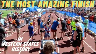 The Most Incredible WESTERN STATES Finish of ALL TIME // Western States 2021 - 100 mile race