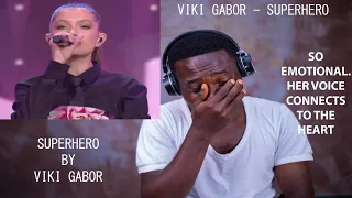 FIRST TIME HEARING VIKI GABOR - SUPERHERO (AM GLAD I DISCOVERED HER )