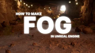 Unreal Engine 5.2 -  Create your FOG MATERIAL