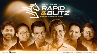 World Blitz Championship 2022 | Day 1 | Peter Leko & Jan Gustafsson