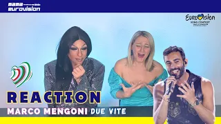 🇮🇹 Italy | Marco Mengoni - Due Vite - First Reaction - Eurovision 2023