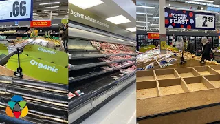 Grocery store shelves bare in the Central Okanagan