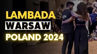 Iago Hassuike and Vanessa Meirelles - Demo Lambada - Warsaw | Poland 2024.