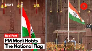 PM Modi Unfurls Flag At The Ramparts Of Red Fort | 75th Independence Day