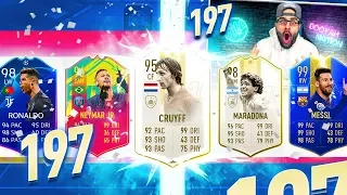 197 RATED! HIGHEST RATED FUT DRAFT EVER CHALLENGE!! FIFA 19 Ultimate Team