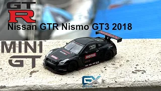 1/64 MINI GT Nissan GTR Nismo GT3 2018 Test Car