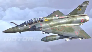 Mirage 2000 Fighter Jet Take Off French Air Force