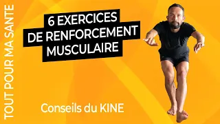 Renforcement musculaire course à pied :  programme de 6 exercices