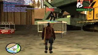 GTA San Andreas Multiplayer-1 серия [работаем в шахте]
