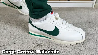 Nike Cortez Gorge Green& Malachite Review& On foot