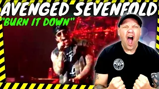 AVENGED SEVENFOLD With A Certifiable BANGER ! " Burn It Down " [ Reaction ] | UK REACTOR |