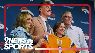 Bo Nix joins Denver Broncos: Full introductory press conference