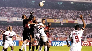 Globo Esporte - São Paulo 4 x 0 Atlético-PR - Final da Libertadores 2005