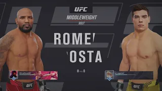 Destroying Youtuber DmanUnt2014 in UFC 4 respectfully