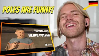 German reacts to POLISH COMEDIAN Piotrek Szumowski