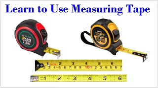 Learn to Use a Measuring Tape. How to use a Measuring Tape.