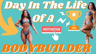 DAY IN THE LIFE OF A FEMALE BODYBUILDER: HOW TO STAY ON TRACK ep.14