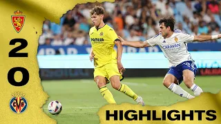 Highlights R. Zaragoza 2-0 Villarreal B | LALIGA2