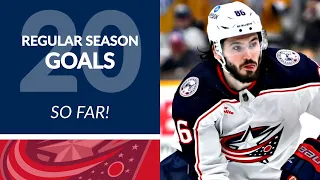 Kirill Marchenko's First 20 Goals of 22/23 NHL Regular Season