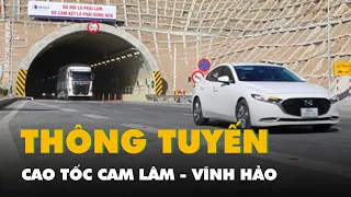 Thông tuyến cao tốc Cam Lâm - Vĩnh Hảo: TP.HCM về Nha Trang chỉ còn hơn 5 giờ