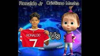 Ronaldo Jr Vs Cristiano Masha 🐐🐐🐐