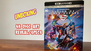 Unboxing/Disc Reveal: Legion of Super-Heroes 4K Ultra HD Blu-ray