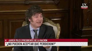 Javier Milei: "Si me rechazan el DNU, llamaría a un plebiscito"