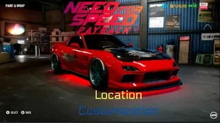 Need For Speed Payback RX7 Hidden Location & CUSTOMIZATION (Speedcross DLC)