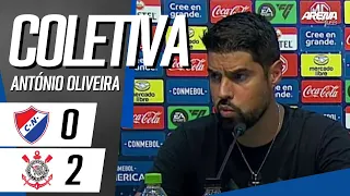 COLETIVA ANTÔNIO OLIVEIRA | AO VIVO | Nacional 0 x 2 Corinthians - Sul-Americana 2024