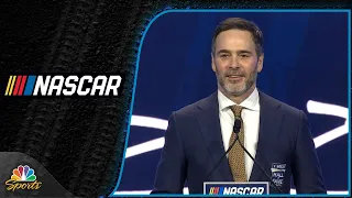 Jimmie Johnson recalls humble beginning to NASCAR Hall of Fame career | Motorsports on NBC