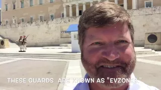 The Evzones - The guards at Athens Syntagma Square