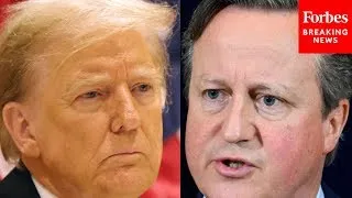 Biden Admin Asked If Trump Is Working Against US Interests After Meeting With David Cameron