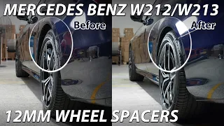 Mercedes W212/W213 Fit 12mm Wheel Spacers | BONOSS Mercedes E Class E300/E350 Aftermarket Parts