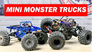 TRX4M Monster Truck?! Furitek Rampart Build - FCX24 Smasher & Traxxas TRX4M MT Kits!