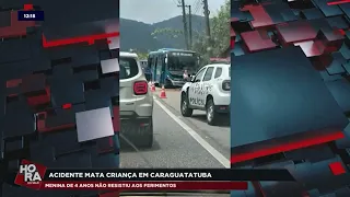 Acidente mata criança em Caraguatatuba