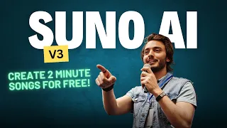 Create Songs For Free With Suno AI V3 - AI Music Generator - Tutorial