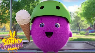 SUNNY BUNNIES - EATING ICE CREAM WHILE SKATING | Season 7 COMPILATION | Cartoons for Kids