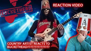 Country Guitarist Reacts to Bucket Head Guitar Solo