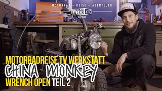 Elektrikprobleme 🙈 Jincheng Monkey Restauration Teil 2 – Wrench Open – Motorradreise.TV Werkstatt