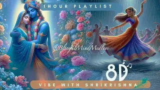 Shri Krishna Govindha Hare Murari 🦚  Divine Melody for Peace and Tranquility @BlissfulMindMedleys  🩵