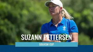 Suzann Pettersen on whether the European Solheim Cup team are favourites