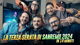 LA TERZA SERATA DI SANREMO 2024 in 14 Minuti con GEOLIER, THE KOLORS, GAZZELLE, RICCHI&POVERI E...